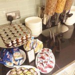 Hilton Heathrow Terminal 5 Executive Club Lounge Breakfast Menu Review (1)