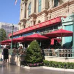 Mon Ami Gavi Las VEgas Paris Hotel and Casino outside dining