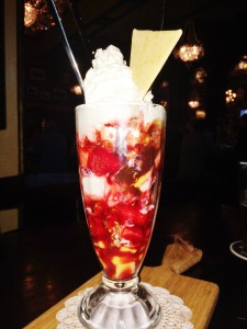 Ri Ra Dessert knickerbocker glory 