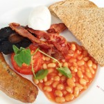 Virgin Atlantic Revivals Lounge ~ Arrivals Lounge T3 Heathrow Airport Review Full English Breakfast