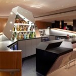 Virgin Atlantic Clubhouse Upperclass Lounge EWR Newark Airport New York Bar