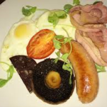 full english Breakfast Bell skenfrith