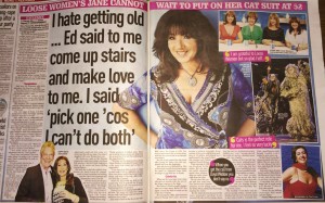 Jane Mcdonald 19th April Sunday People