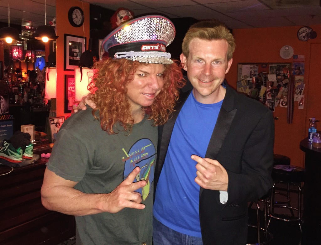 Carrot Top Alex Belfield 2015