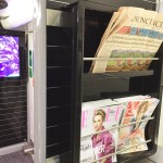 Review Business first Heathrow Express Free newspapers