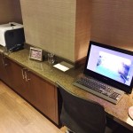 Review Club Lounge Sheraton Times Square New York Business Internet Printer