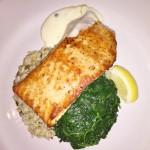 Review Siegel's El Cortez Cafe Downtown Las Vegas Salmon