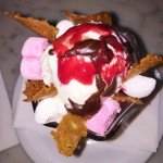 Dessert Delifonseca Restaurant review Icecream Rocky Road sundae