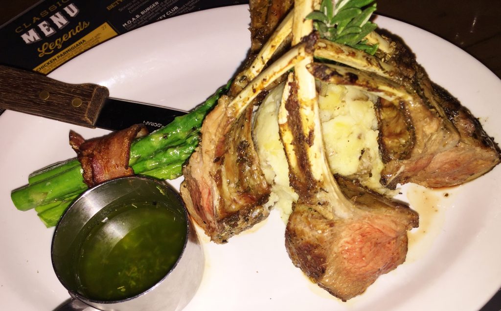 Entrees Off The Strip Lamb Chops