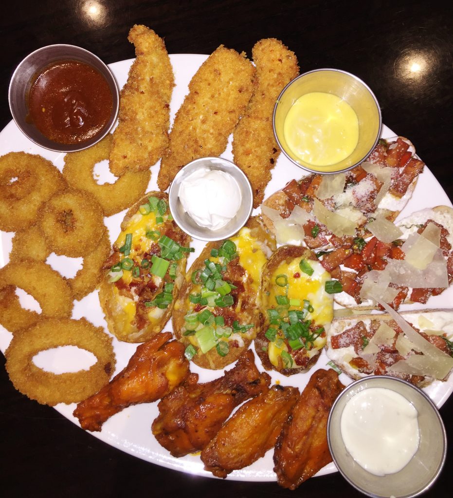 Food Review Hard Rock Cafe Combo platter